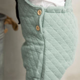 Elliot Textured Overalls Sage