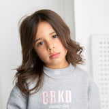 Emma Essential Crew Dress - Grey