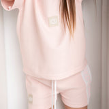 Emma Waffle Short - Pink