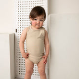 Evie CS Basic Bodysuit - Beige