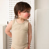 Evie CS Basic Bodysuit - Beige