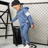Finn Detailed Sleeve Hoodie & Trackpant Set
