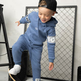 Finn Detailed Sleeve Hoodie & Trackpant Set