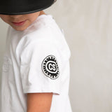Frank CS Mesh Tee - White