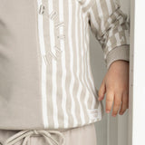 Freddie Crew & Trackpant Set Pebble
