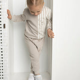 Freddie Crew & Trackpant Set Pebble