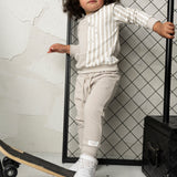 Freddie Crew & Trackpant Set - Pebble