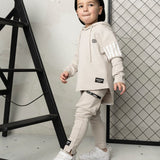 Freddie CS Hoodie & Pocket Trackpants Set - Pebble