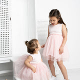 Jasmine Rib Pink Straight Tutu