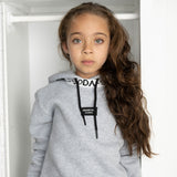 Nova Detailed Hoodie - Grey Marle