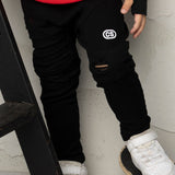 Harlow Detailed Hoodie & Jeans Set