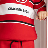Harlow Crew & Pant Set - Red