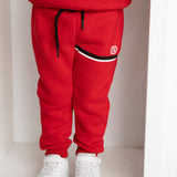 Harlow Crew & Pant Set - Red