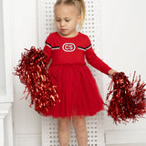 Harlow Detailed Tutu - Red