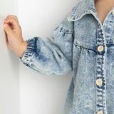 Harper Denim Dress - Blue Denim