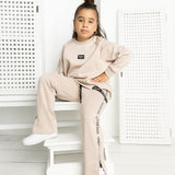 Harper Detailed Strap Crew - Sand