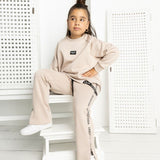 Harper Beige Crew & Pant Set