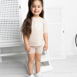 Harper Detailed Tee & Short Set-Cracked Soda