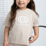 Harper Detailed Tee & Short Set-Cracked Soda