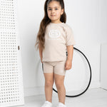 Harper Detailed Tee & Short Set-Cracked Soda