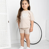 Harper Detailed Tee & Short Set-Cracked Soda