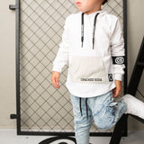 Havan Hooded Tee - White/Oat