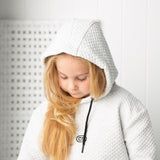 Alaska Textured Hooded Dress - Grey