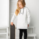 Alaska Textured Hooded Dress - Grey