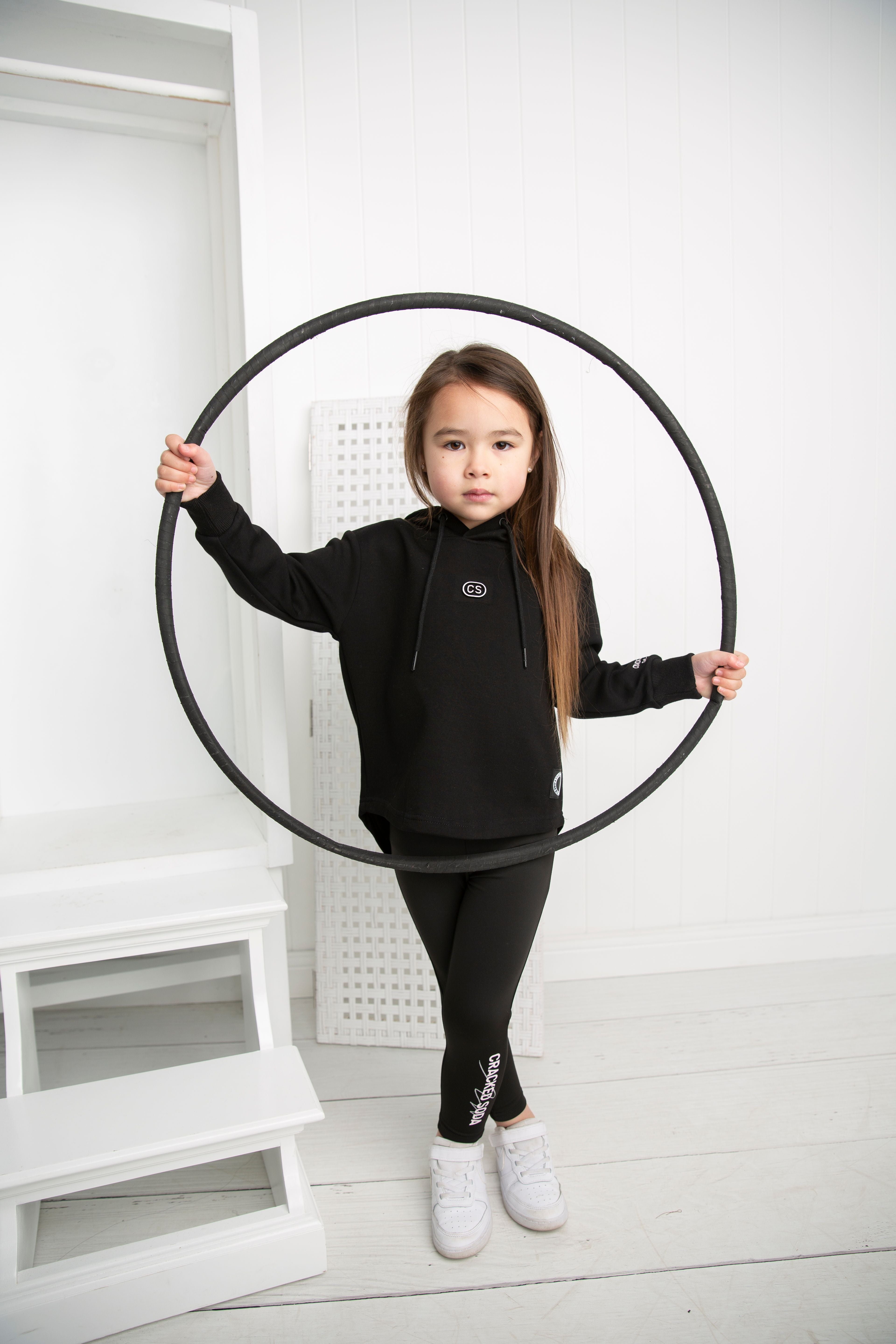 CS sports Hoodie and Legging Set-Cracked Soda