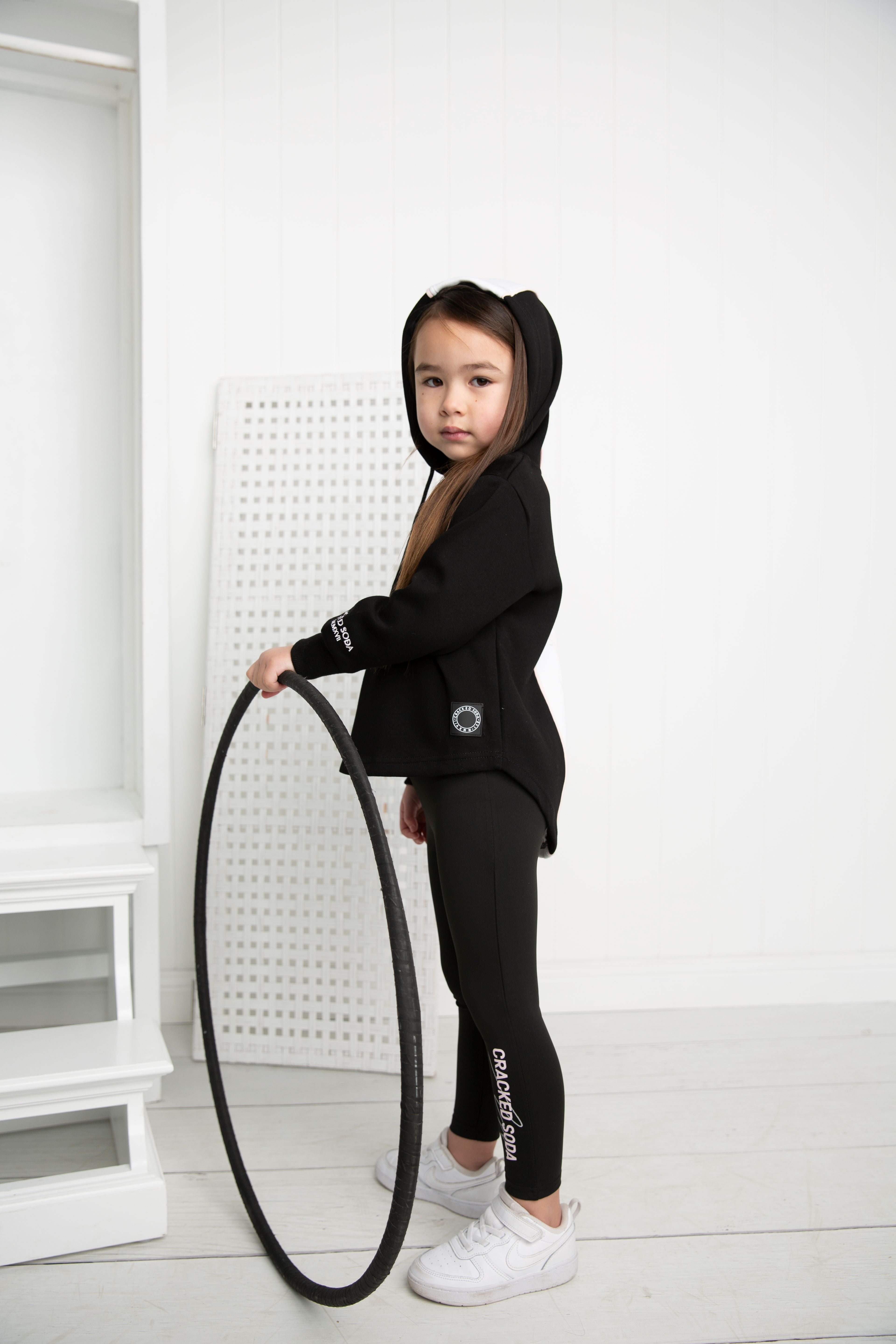 CS sports Hoodie and Legging Set-Cracked Soda