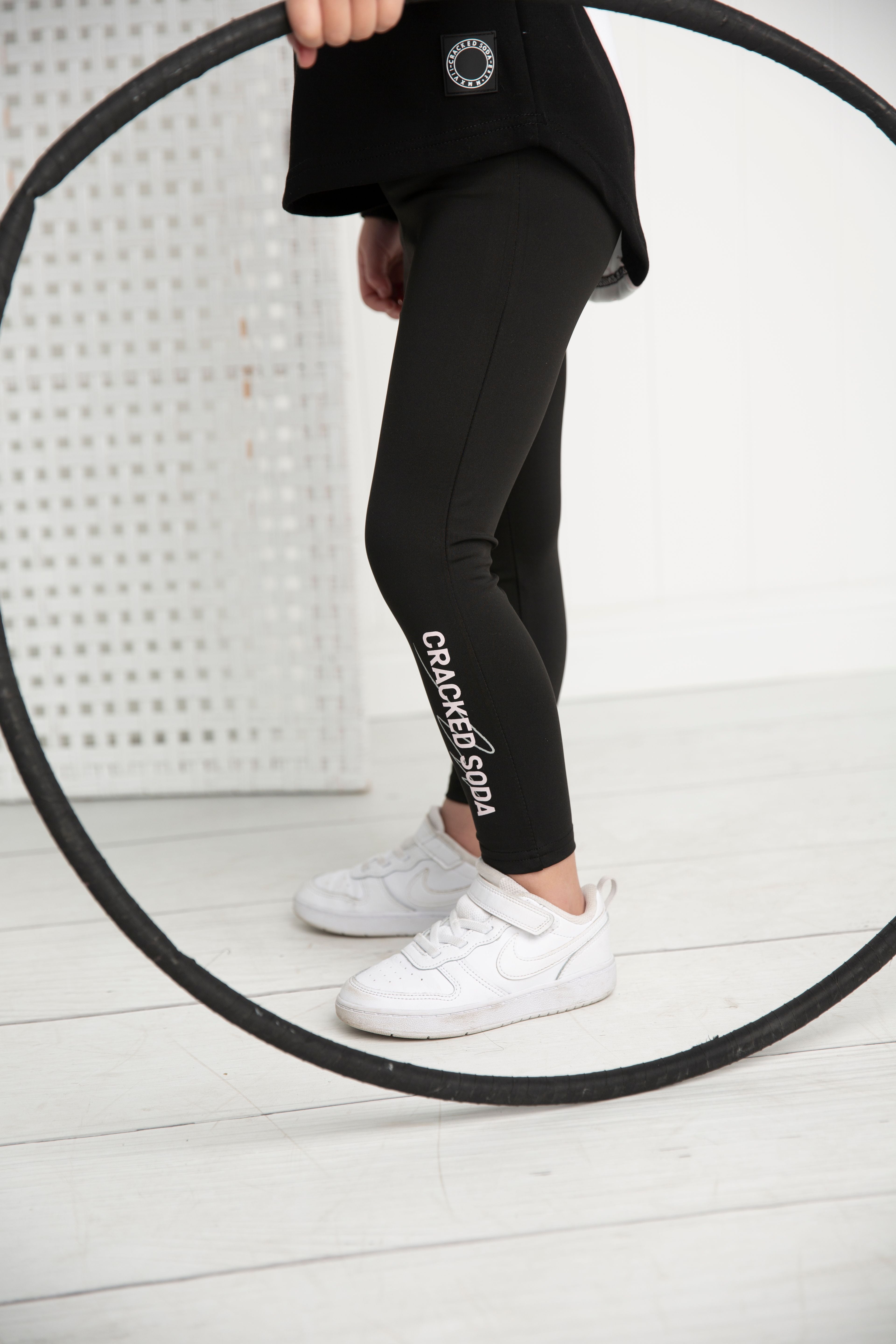 CS sports Hoodie and Legging Set-Cracked Soda