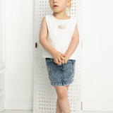 Indie Detailed Lace Button Up Back Top