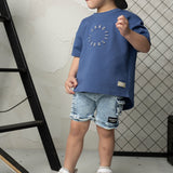 Jacob Tee & Denim Short Set