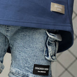 Jacob Tee & Denim Short Set