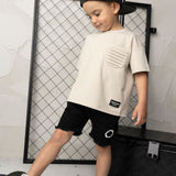 Jameson Detailed Pocket Tee - Grey