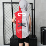 Josh CRKD Tank - Red/Grey