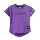 Lennox CS Mesh Tee - Purple Wash