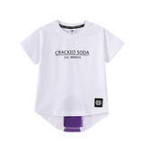 Lennox On Point Tee - White & Purple