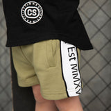 Liam Detailed Shorts - Khaki