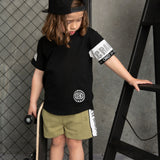 Liam Detailed Shorts - Khaki