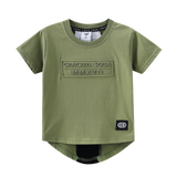 Liam Detailed Back Tee - Khaki