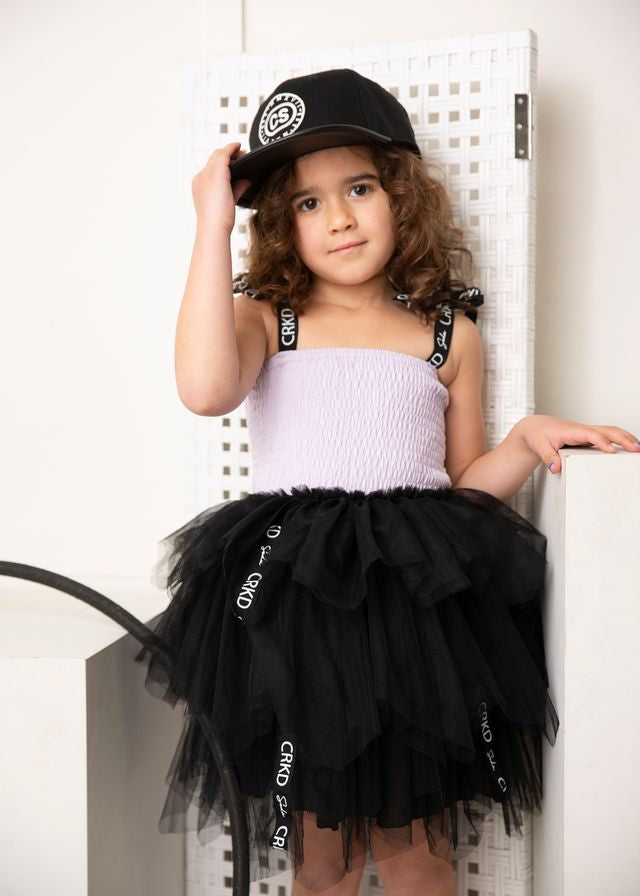 Violeta Shreded Tutu - Lilac-Clothing-Cracked Soda