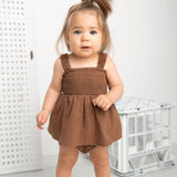 Skylar Bodysuit Dress - Mocha