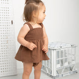 Skylar Bodysuit Dress - Mocha