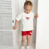 London Little Chilli Top - White