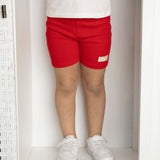 London Ribbed Shorts - Red