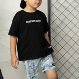 Detailed Loud Tee & Denim Short Set