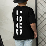 Detailed Loud Tee & Denim Short Set