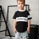 Luca Detailed Tee - Black