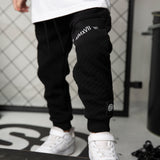 Luca Detailed Trackpants - Black